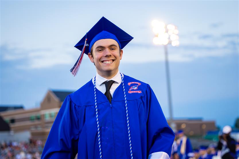 Students celebrate graduating